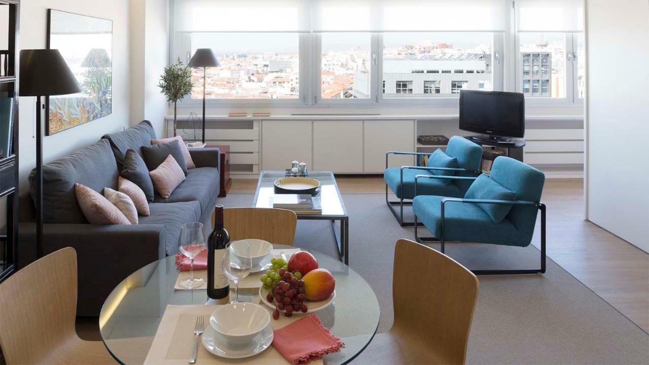 Pangsapuri 47 m² dengan 1 bilik tidur dan 1 bilik mandi peribadi di Pusat Bandar Madrid Luaran gambar
